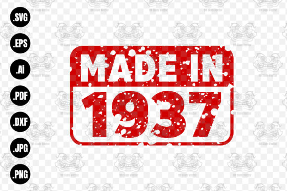 Download Made in 1937 Rubber Texture Stamp&nbsp;&nbsp; - Premium Resources