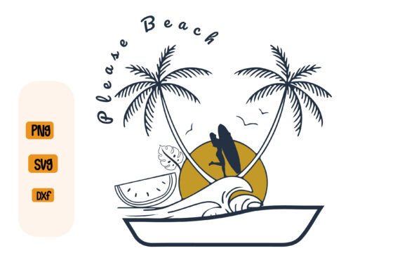 Download Summer Beach T-shirt Sublimation - Sublimation Collection