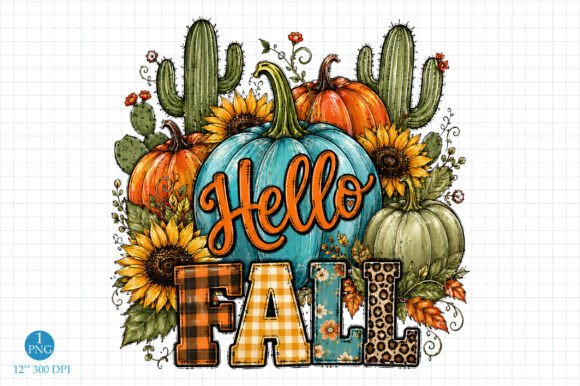 Download Hello Fall Png Sublimation Design,Wester - Sublimation Collection