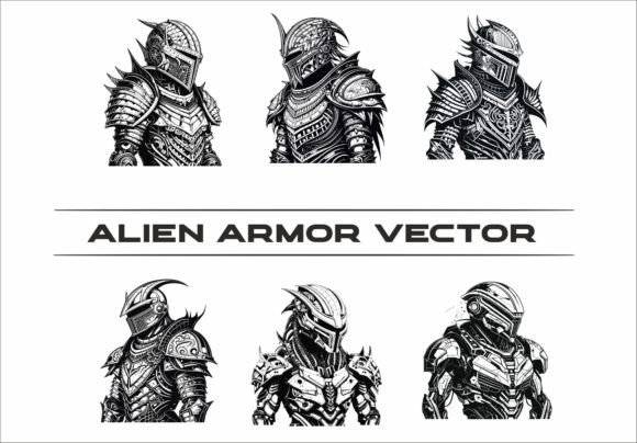 Download Extraterrestrial Alien Armor Vector - Alien Collection