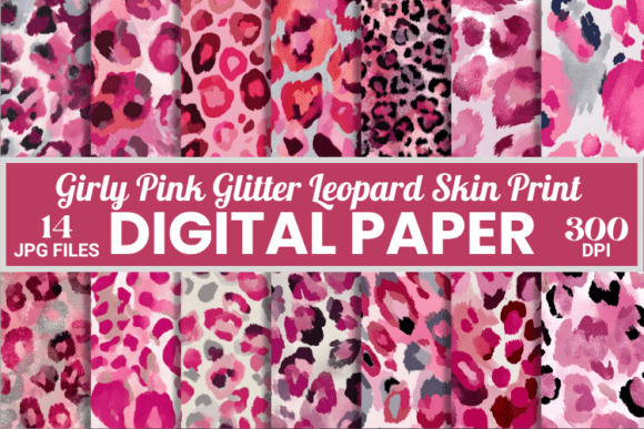 Download Girly Pink Cheetah Glitter Leopard Skin - Premium Resources