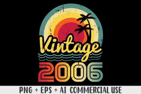 Download Vintage 2006 PNG Sublimation Design - Sublimation Collection
