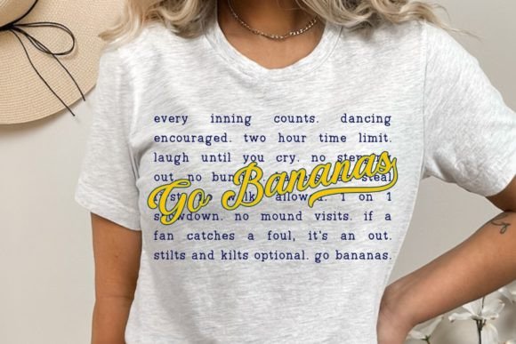Download Baseball Banana PNG Sublimation Design - Sublimation Collection