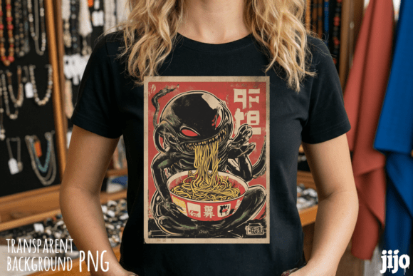 Download Alien Ramen Noodles Extraterrestrial PNG - Alien Collection