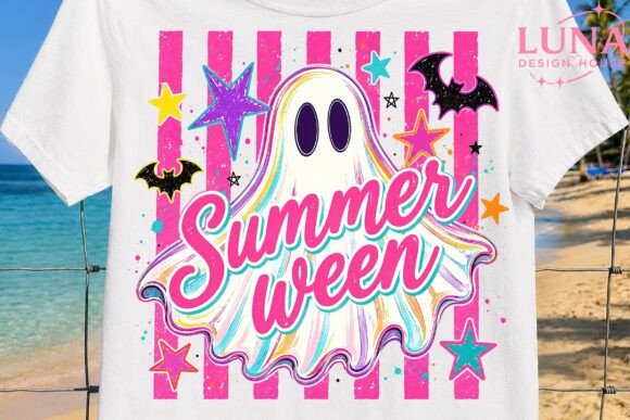 Download Summerween Ghost PNG Sublimation Design - Sublimation Collection