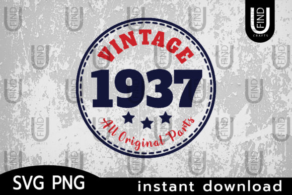Download Vintage 1937 All Original Parts - Premium Resources