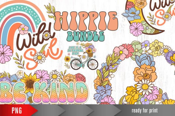 Download Hippie Sublimation Bundle PNG, Peace - Sublimation Collection