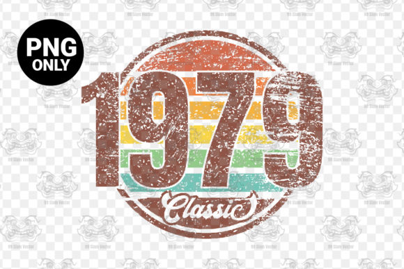Download Classic 1979 Birthday Sublimation Png - Sublimation Collection